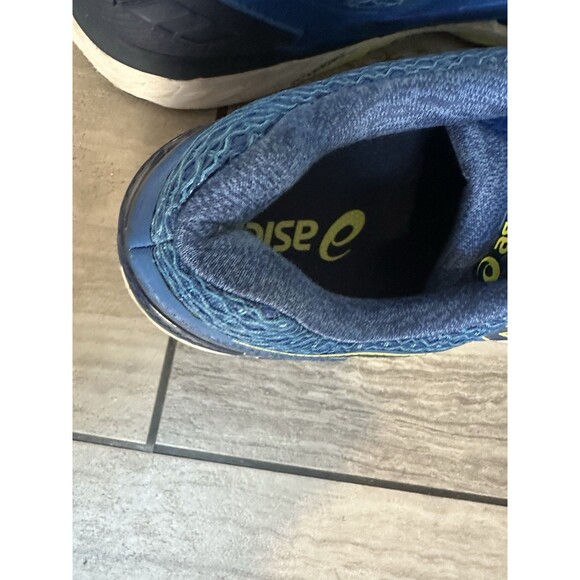 Asics Men's Running Shoes Blue-Yellow0Black Size 11 F820917 T705N - Picture 11 of 16